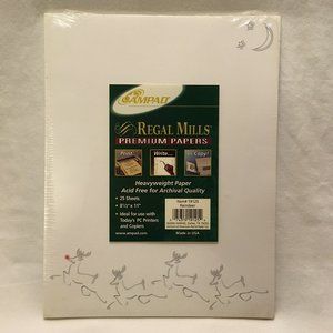 Holiday Reindeer Premium Letterhead